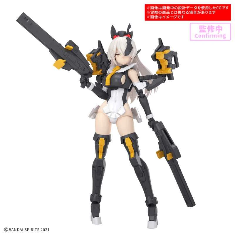 (Pre-order) March 2026 BANDAI Distributor Version Assembly Model 30MS Series Assembly Girl Light Combat SIS-Hc106k Bellvilia = Boris (Fierce Outfit)