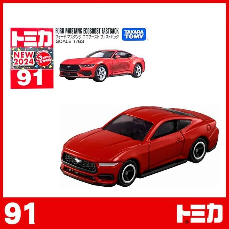【TOMICA】 Car World, TOMICA Cars, Ford Mustang, No. 91
