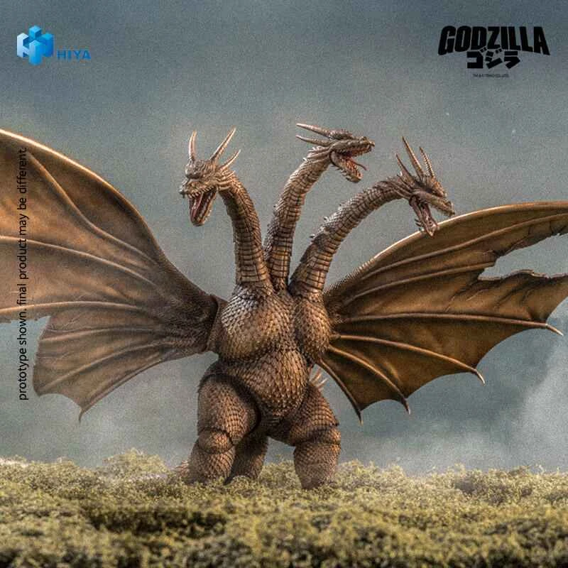(Pre-order) March 2026 HIYA (Haiya) Distributor Version Godzilla 1991 King Ghidorah Battle Damaged Version Action Figure