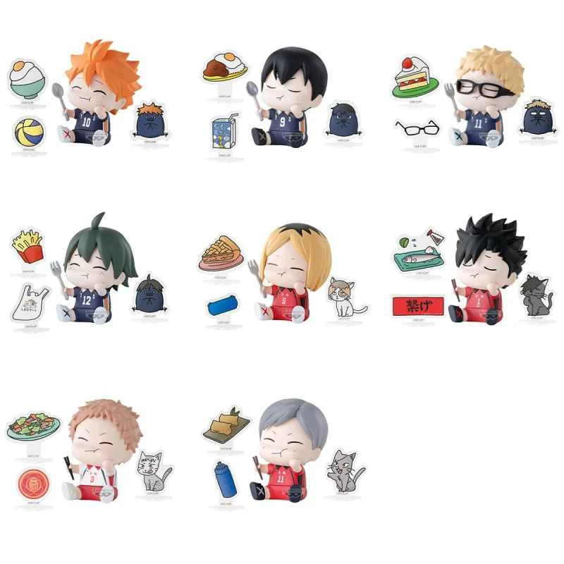 (Pre-order) October 2025 BANPRESTO Distributor Edition Haikyuu!! Happiness Explosion Figure Set - 8 Figures (Medium Box)