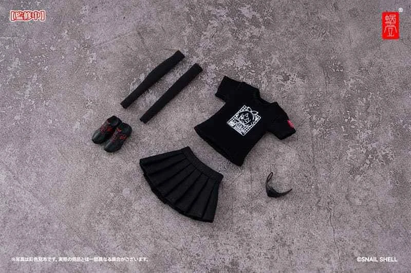 (Pre-order) March 2026 Snail Shell Employee Uniform Set Black Accessories