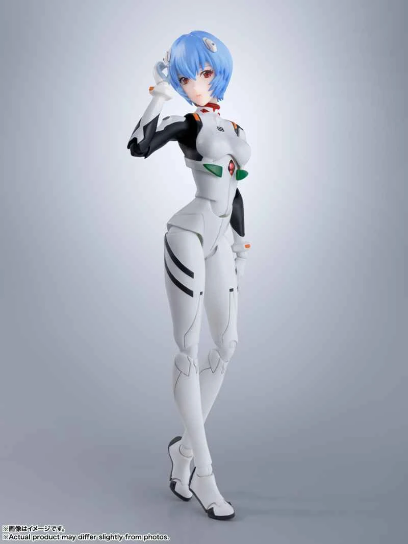 (Pre-order) November 2025 BANDAI Distributed SHF Neon Genesis Evangelion Rei Ayanami Action Figure