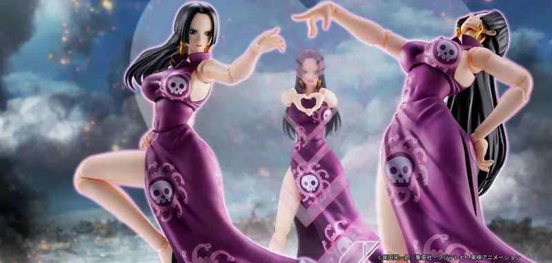 (Pre-order) July 2026 BANDAI Distributed SHF One Piece Boa Hancock Marineford Pinnacle Battle Articulated Figure