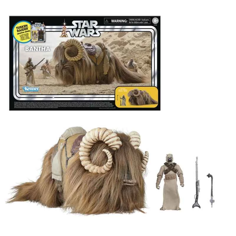 Hasbro Star Wars Classic 3.75-inch Bantha & Tusken Raider Double Set