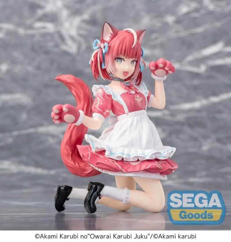 (Pre-order) February 2026 SEGA Prize Figure Vtuber Akami Karupi in Kneeling Position