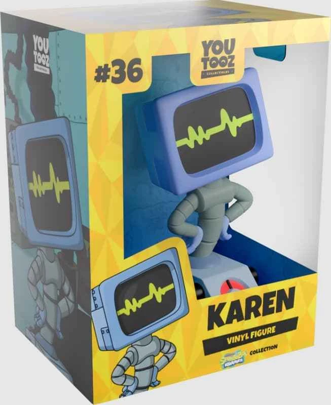 (Pre-order) May 2026 Youtooz SpongeBob SquarePants Karen 4.9-inch Non-Articulated Vinyl Figure