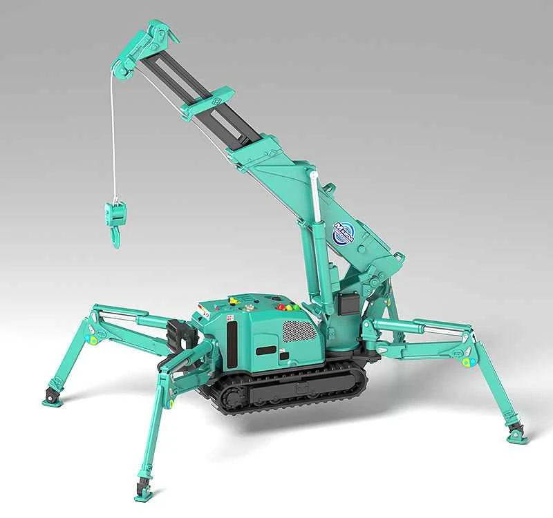 [Pre-order] Good Smile Agency Version MODEROID Maeda Seisakusho Spider Crane (Green) Assembly Model Re-release, October 25th
