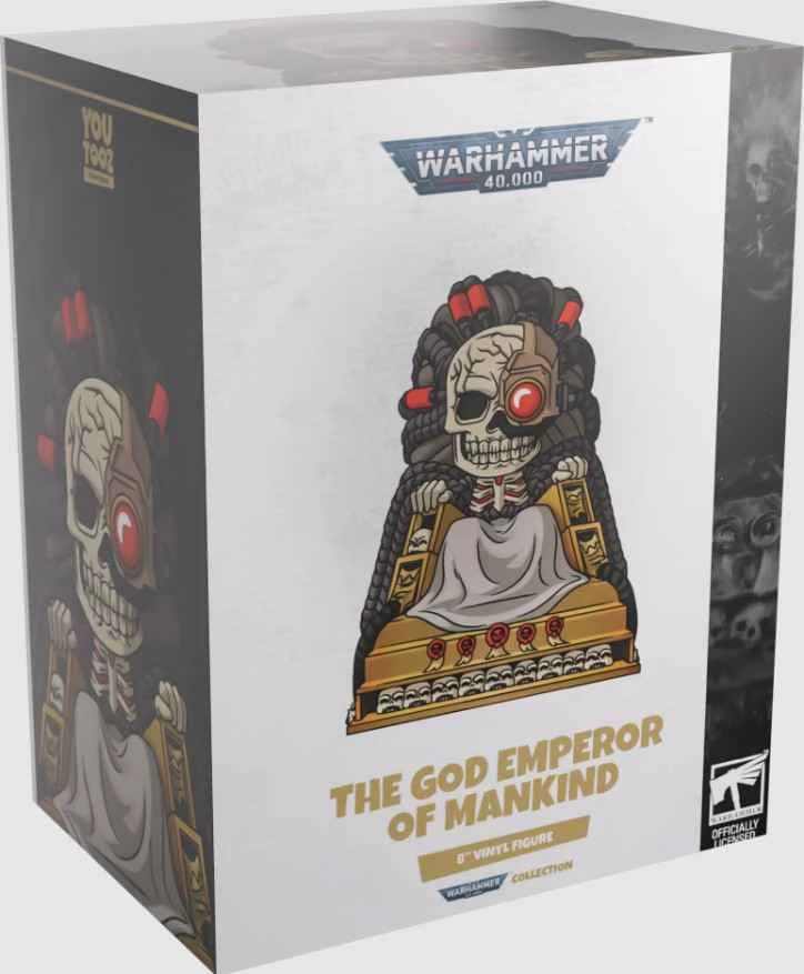 (Pre-order) August 2026 Youtooz Warhammer 40k Human Emperor 7.8-inch Non-Articulated Vinyl Figure