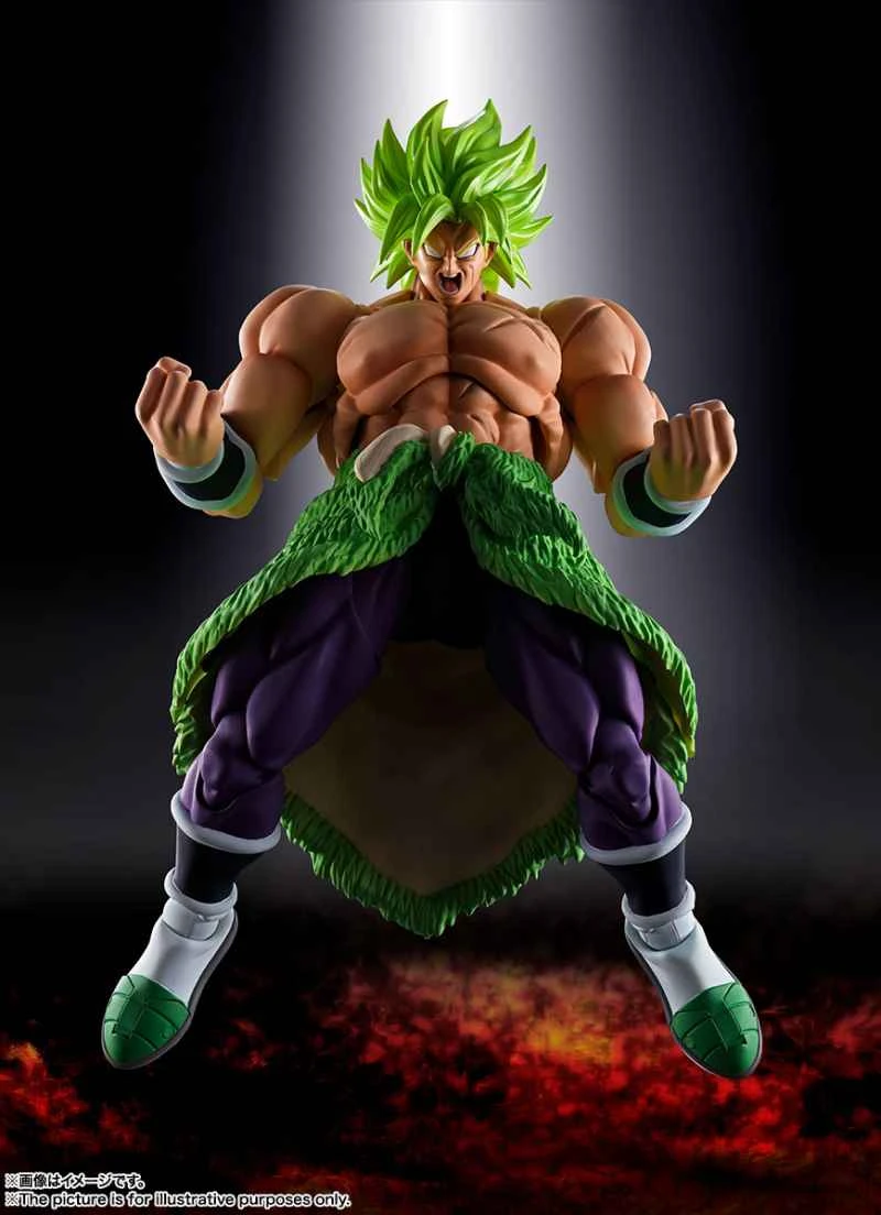 (Pre-order) February 2026 BANDAI Distributor Version SHF Dragon Ball Super Saiyan Broly FULLPOWER Action Figure Re-release