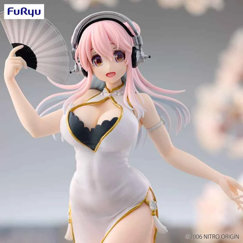 (Pre-order) December 25th Furyu Prize Figure Trio-Try-It Super Sonico White Cheongsam Ver.
