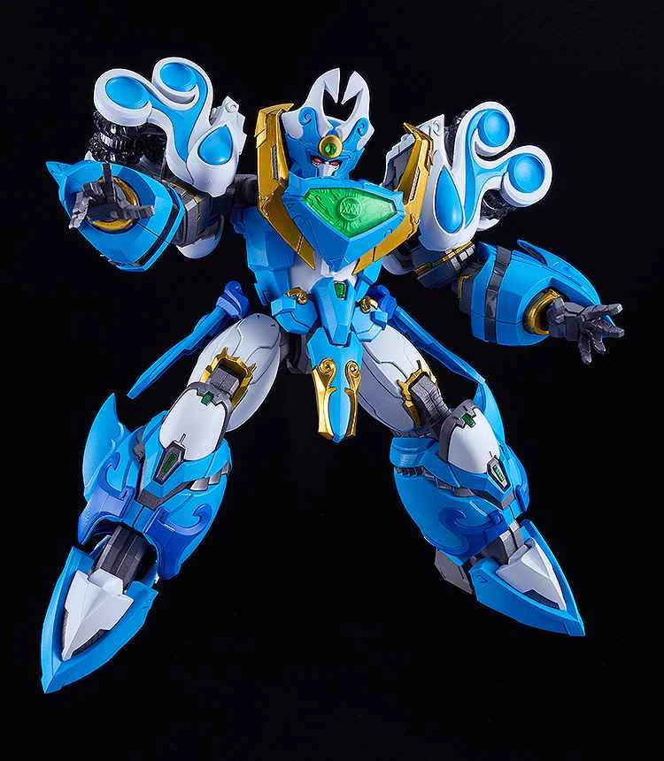 (Pre-order) February 26th Good Smile Distributor Version MODEROID King's Style Invincible Water King Gold Edition Assembly Model Kit