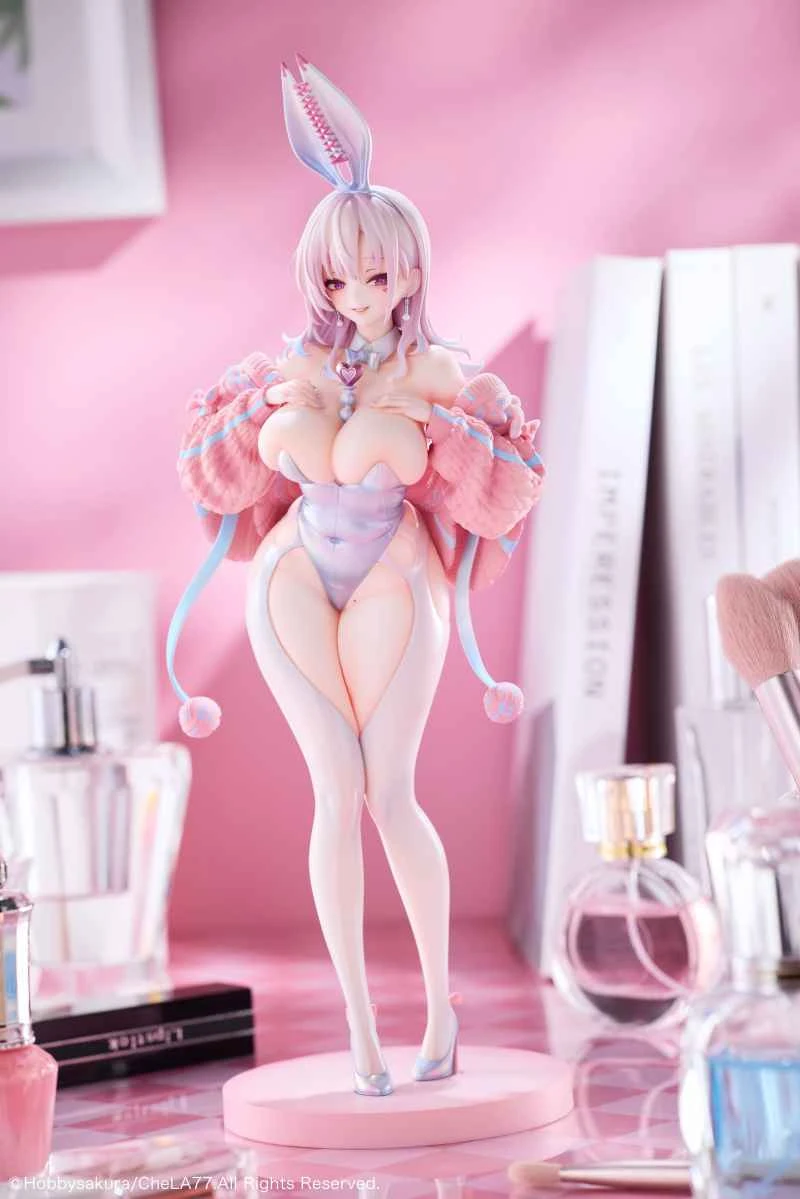 (Pre-order) August 2026 Hobby Sakura CheLA77 Original Artwork Sweater Bunny Girl Deluxe 1/6 Scale PVC Pre-made Figure with Bonus Features