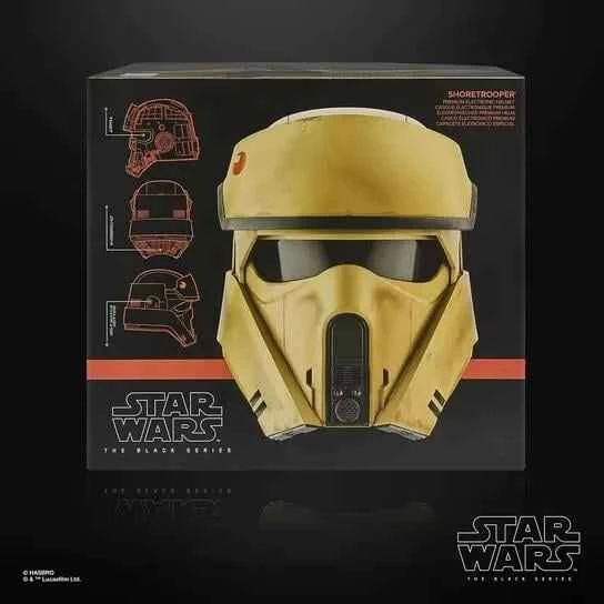 (Pre-order) Hasbro Star Wars Shoretrooper Imperial Coast Guard Helmet Black Label Series, February 2026