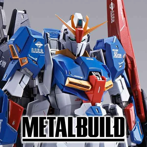 [In Stock] BANDAI Distributor Version METAL BUILD Mobile Suit Zeta Gundam Complete Figure