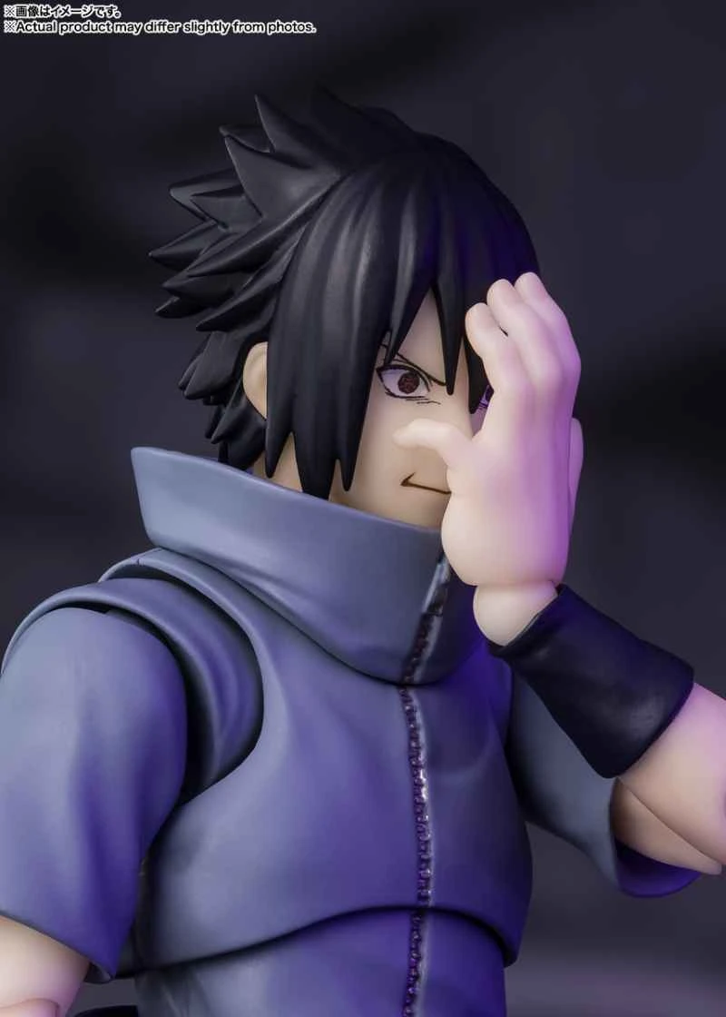 (Pre-order) June 2026 BANDAI Distributed Version SHF Naruto Uchiha Sasuke - The Lone Ninja Who Burns Away the Darkness-