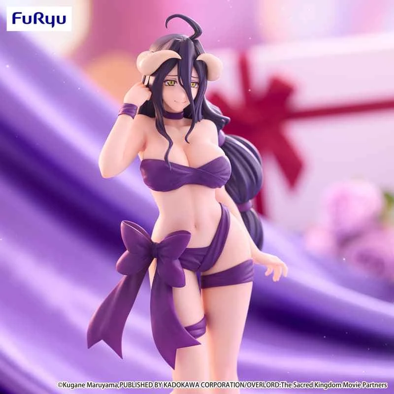 (Pre-order) May 2026 Furyu Prize Figure BiCute Ribbons OVERLORD Albedo Ribbon Set