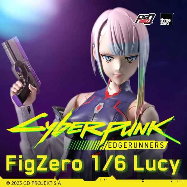 (Pre-order) December 2025 Threezero Distributor Edition FigZero 1/6 Cybernetic Rebel: Edgewalker Lucy