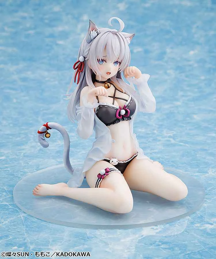 (Pre-order) January 2026 KADOKAWA Distributed Version: Ellie, the Girl Next Door Who Sometimes Whispers in Russian to Cover Her Shyness - Original Cat Ear Ver. 1/7 PVC Pre-made Figure