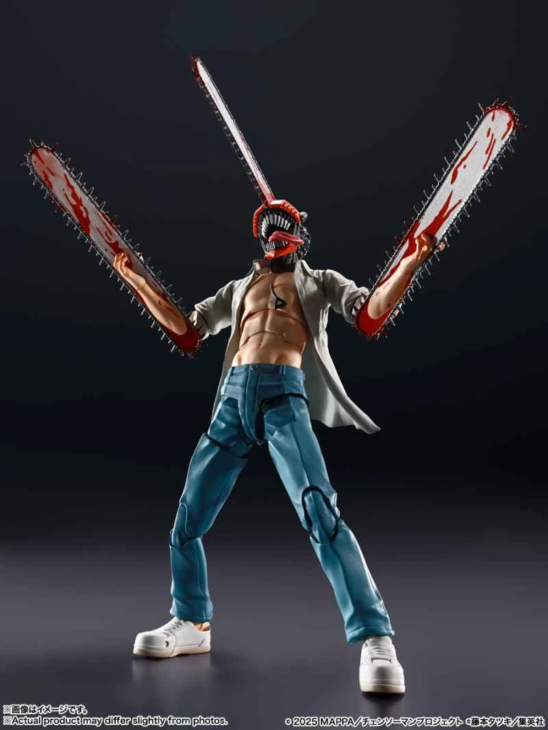 (Pre-order) October 2025 BANDAI Distributed SHF Chainsaw Man Reggie Edition Articulated Figure