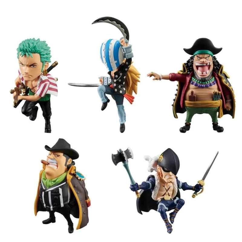 (BANPRESTO) Distributor-issued One Piece WCF prize figures: The Worst Generation of the Saporte Islands 2 (set of 5 + 1 random figure)