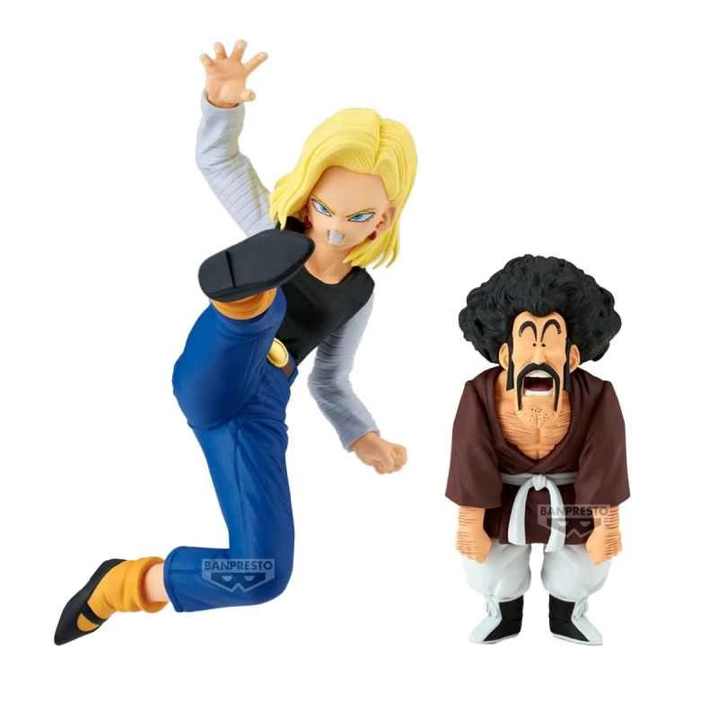 (Pre-order) January 2026 BANPRESTO Distributor Edition MATCH MAKERS Dragon Ball Z Android 18 VS Mr. Satan (VS Masked Hero) Prize Figure