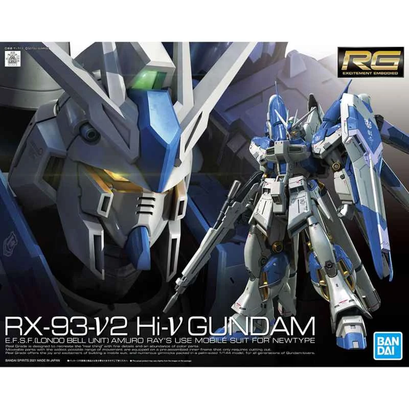 [BANDAI] Distributor Version Assembly Model RG 1/144 Mobile Suit Gundam: Char's Counterattack and Bertholdtia's Offspring Hi-ν Gundam