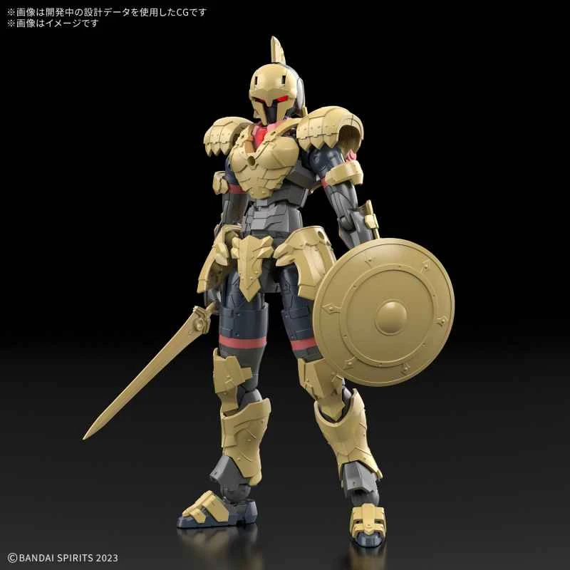 (In Stock) BANDAI Distributor Version Assembly Model 30MF Series Assembled Fantasy Light Combat Ribo Swordsman