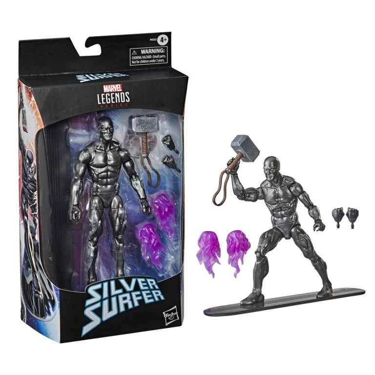 (Pre-order) December 2025 Hasbro Marvel Obsidian Surfer Silver Surfer Legendary 6-inch Figure