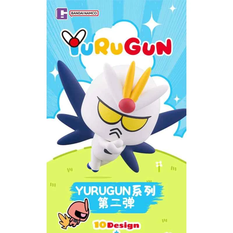 (BANDAI) Distributor Edition Mobile Suit Gundam YURUGUN Q Version Blind Box Set, Second Round, Medium Box of 10