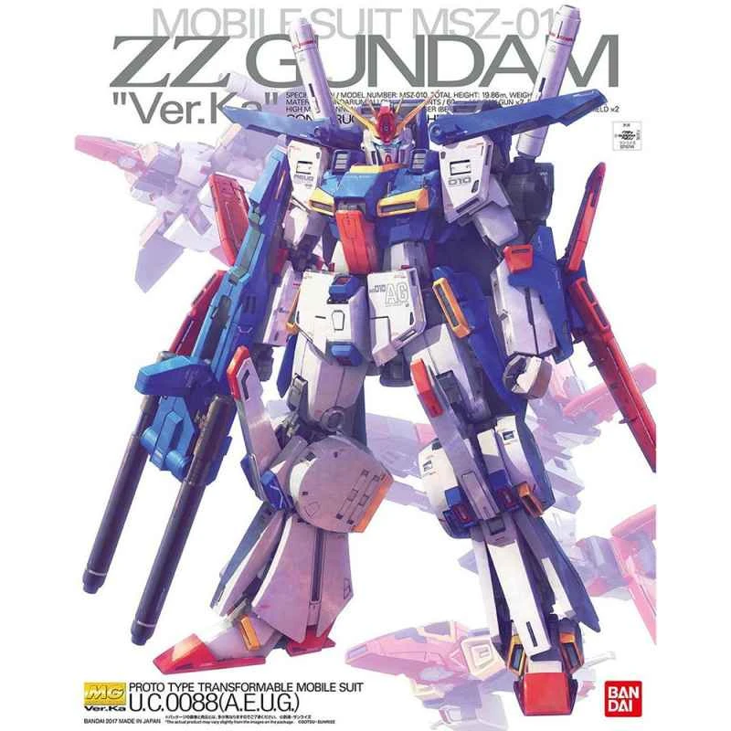 [BANDAI] Distributor-made assembly model MG 1/100 Gundam ZZ MSZ-010 ZZ GUNDAM ZZ Gundam Ver.Ka