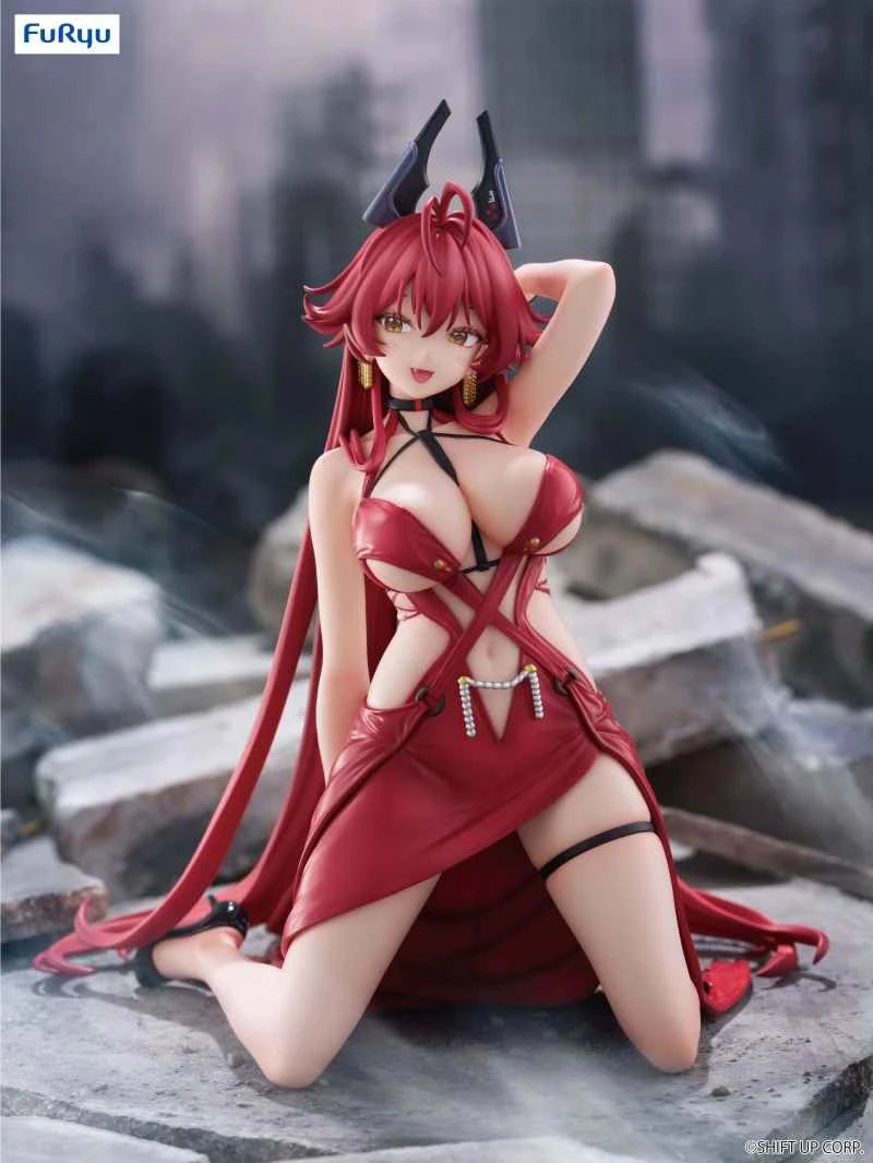 (Pre-order) December 25th, Furyu Prize Figure: Victory Goddess Niki Little Red Riding Hood Ramen Noodle Lid Figure