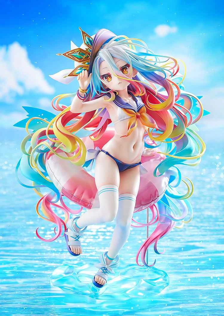 (Pre-order) January 2027 Good Smile Agency Edition NO GAME NO LIFE White Sailor Suit Swimsuit Ver. 1/7 PVC Pre-made Figure