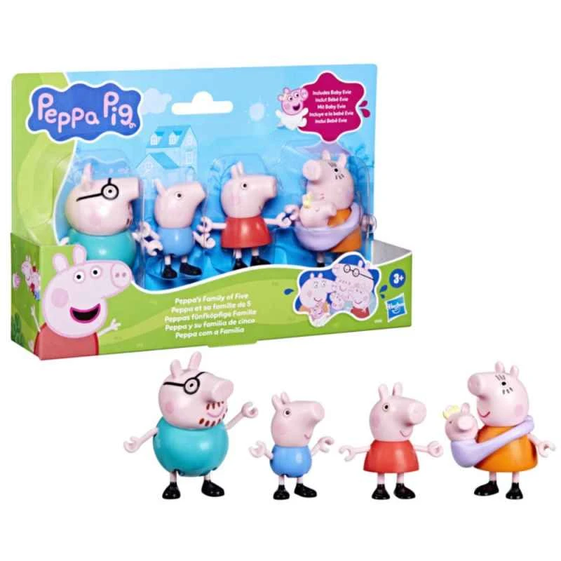 Hasbro: Peppa Pig Family of Five Characters