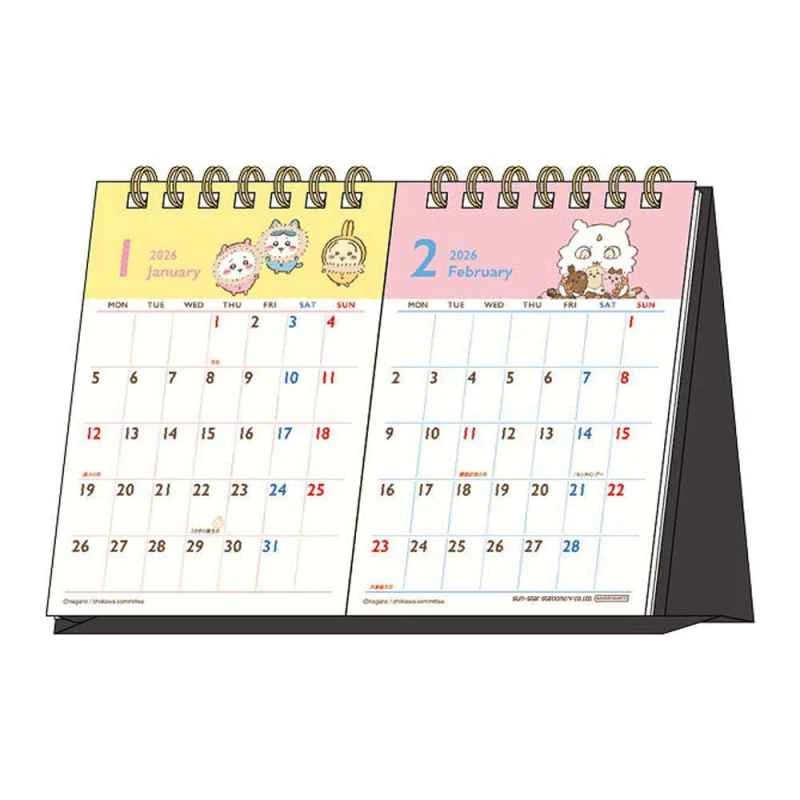 (Sun-Star) Kikawa 2026 Bi-monthly Desk Calendar
