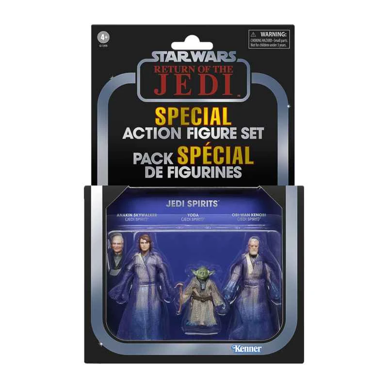 Hasbro Star Wars Jedi Spirits Trio Classic 3.75-inch Figure Set