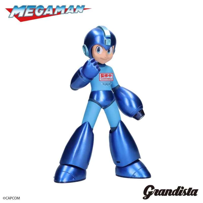 (Pre-order) March 2026 BANPRESTO Distributor Edition Grandista Mega Man Metallic Ver. Prize Figure Reissue