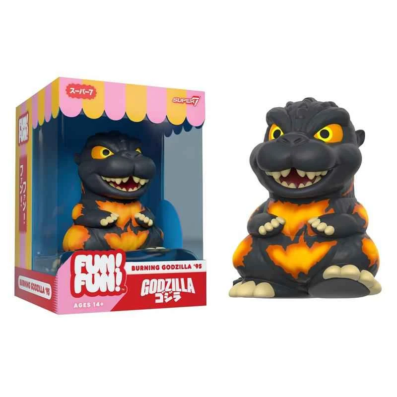 (Super7) Toho Fun! Fun! Red Lotus Godzilla approximately 5-inch soft vinyl non-movable figure