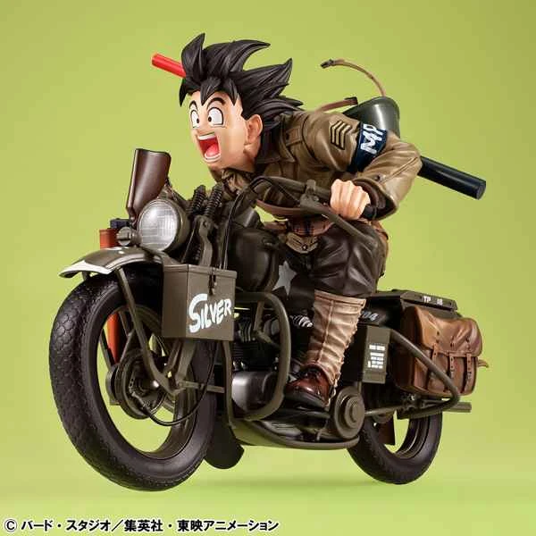 (Pre-order) May 2026 MEGAHOUSE Distributor Edition Dragon Ball Z Desktop Collector Series EX Goku & Motorcycle
