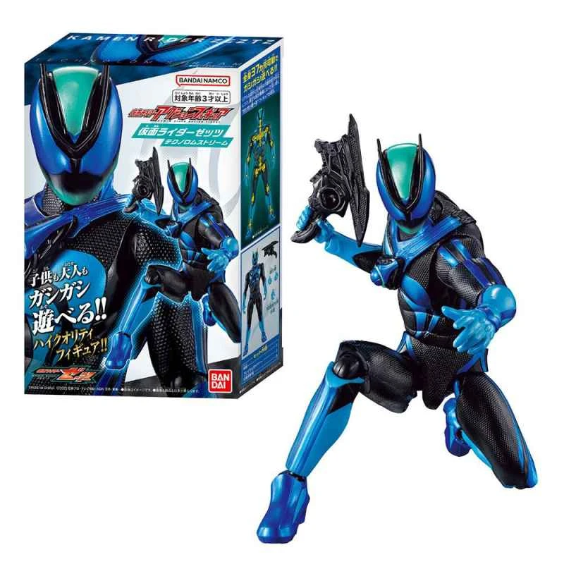 (BANDAI) Authorized Tokusatsu Kamen Rider ZEZTZ Action Figure - TECHNOLOM STREAM (Blue)