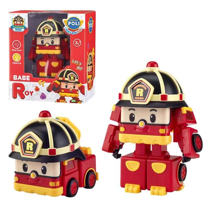 【POLI】POLI Rescue Hero Roy BABE 4-inch Transforming Car