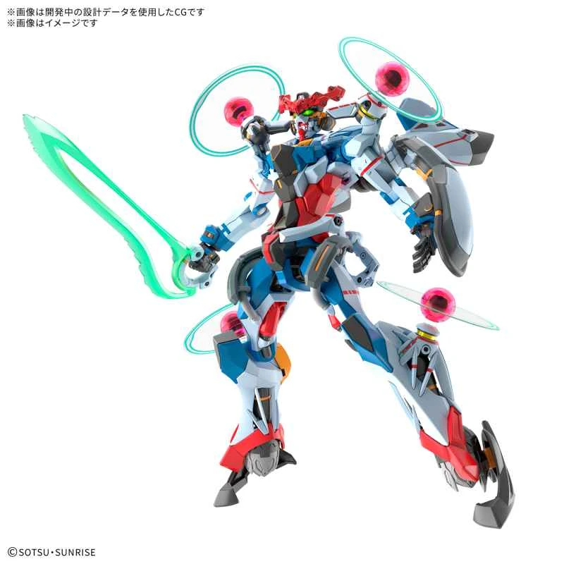 (In Stock) BANDAI Distributor Version Assembled Model HG 1/144 Gundam GQuuuuuuX (Endymion - When the Device Awakens)