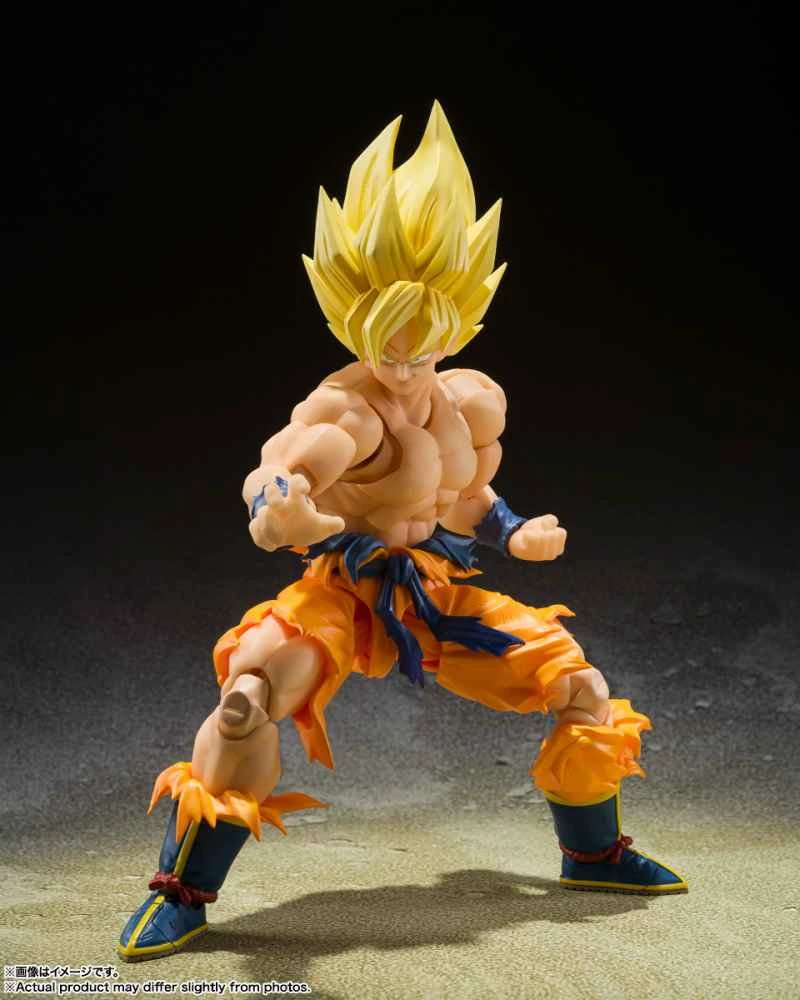 (Pre-order) March 2026 BANDAI Distributed SHF Dragon Ball Z Super Saiyan Son Goku Legend Super Saiyan Action Figure Re-release