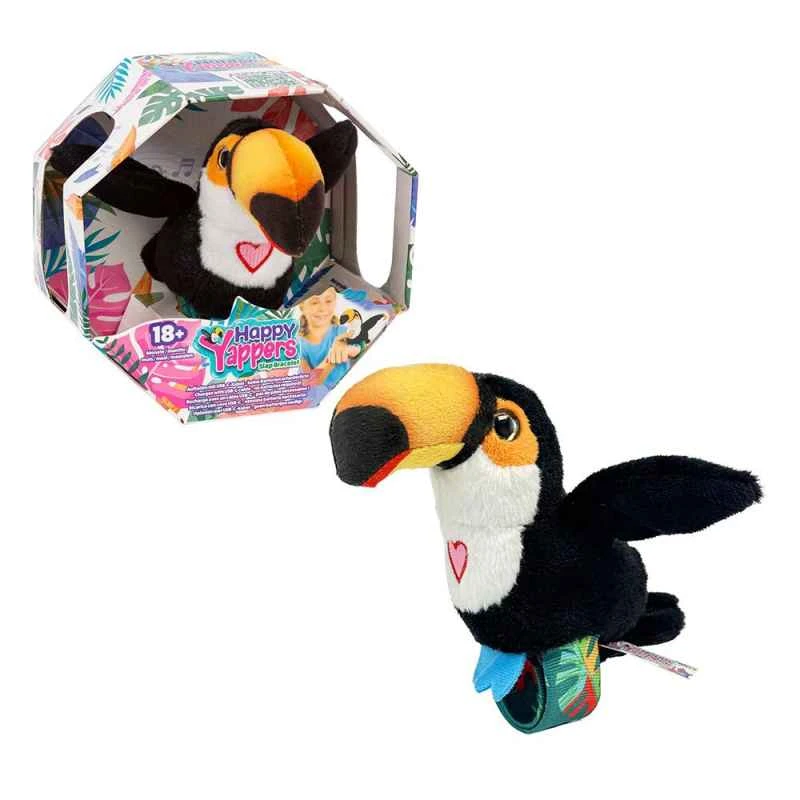 (Happy Yapper) Children's Sound Interactive Toy: Happy Little Squeak Toucan