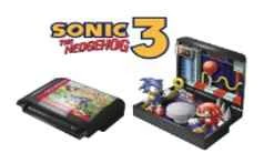 (Pre-order) Undetermined year/month NECA Console Heroes Sonic the Hedgehog 3 MEGA DRIVE game play scene set