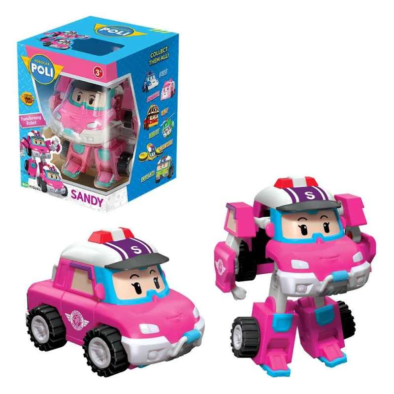 【POLI】Polly Rescue Little Heroes New 4-inch Transforming Sandy