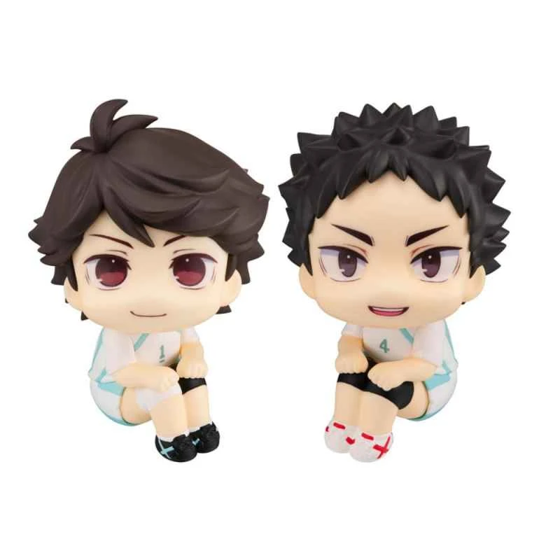 (MEGAHOUSE) Agent Edition Look Up: Haikyuu!! Oikawa Tetsu & Iwaizumi Set with Bonus