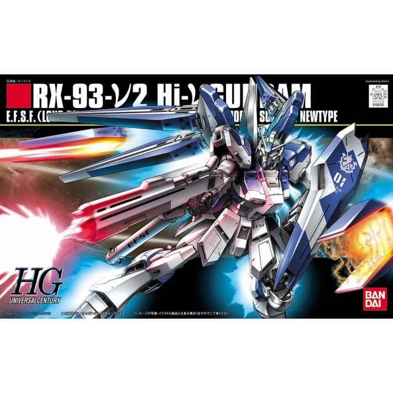 (BANDAI) Agent Version Assembly Model HG 1/144 Mobile Suit Gundam Novel Edition Char's Counterattack RX-93-ν2 Hi-ν Manatee