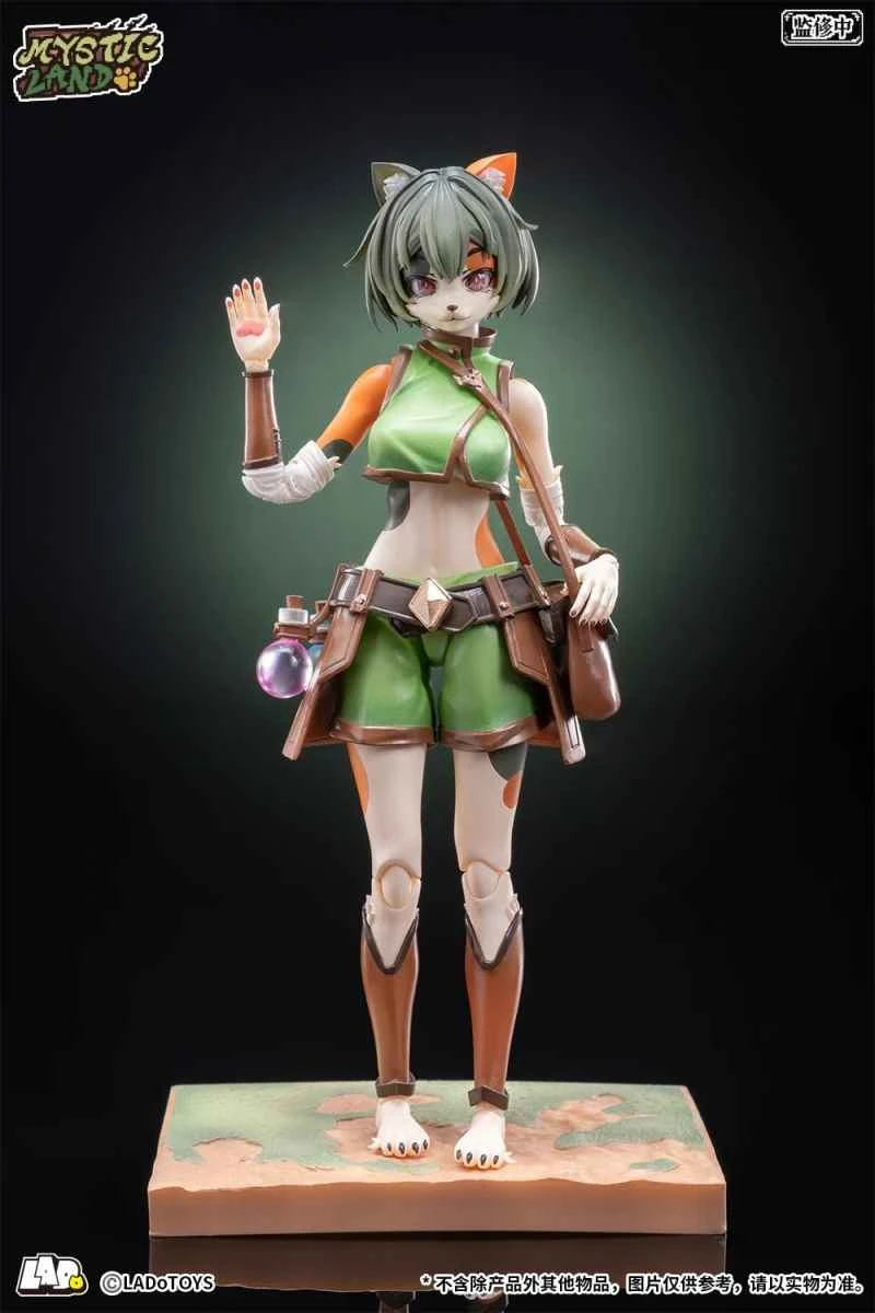 (Pre-order) March 2026 LADoTOYS ERA-002 Adventure Squad Calico Cat Girl Tonya the Herbalist Style 1/12 Scale Articulated