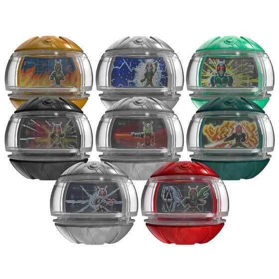 (Pre-order) April 2026 BANDAI Distributed Kamen Rider ZEZTZ DX Capsule Set Showa Rider ver.02