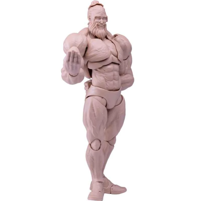 (Romankey) Super Articulated Male Body Big Guy UMS003 Yellow Skin 1/12 Scale Articulated Complete Figure